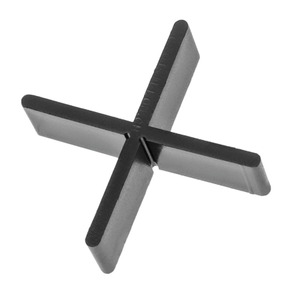 schwarze Fugenkreuze im X-Format