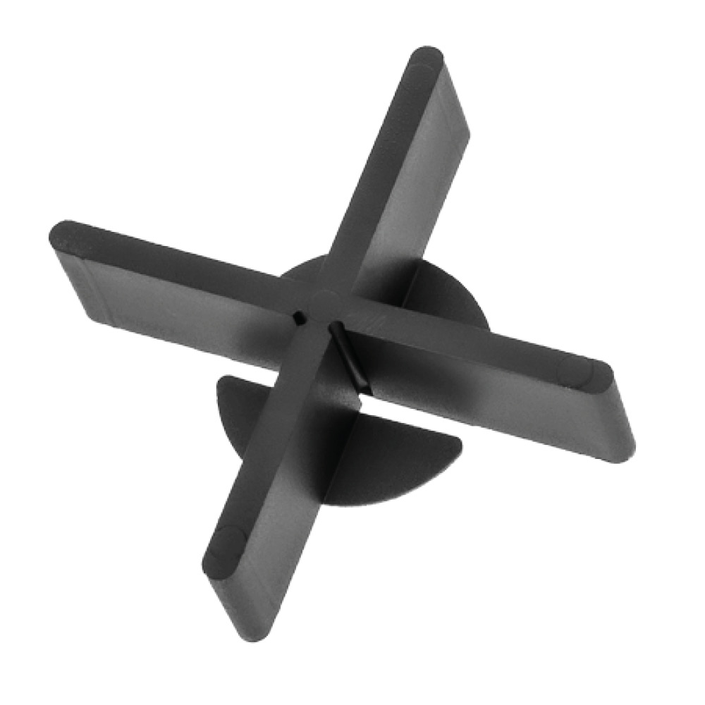 chwarzes Fugenkreuz 3mm im X-Format