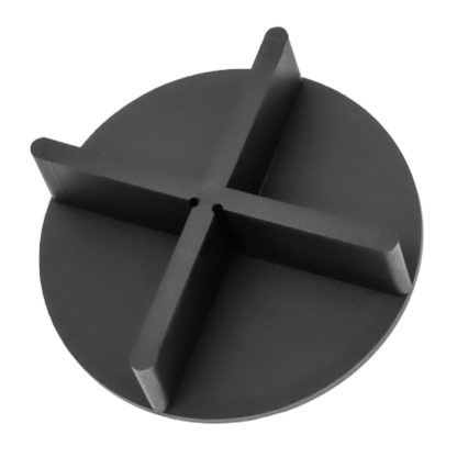croisillon dalle de terrasse 3mm avec plateau Plate noir