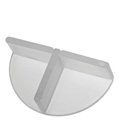 croisillon dalle de terrasse 3mm avec plateau en forme de T Plate translucide